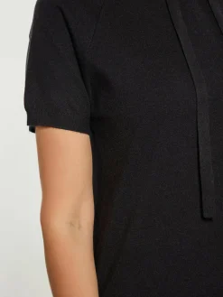 Usha Sweatshirts & Sweatjacken<Damen Hoodie schwarz uni