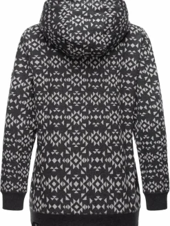 Ragwear Sweatshirts & Sweatjacken<Damen Hoodie - Cinda grau gemustert