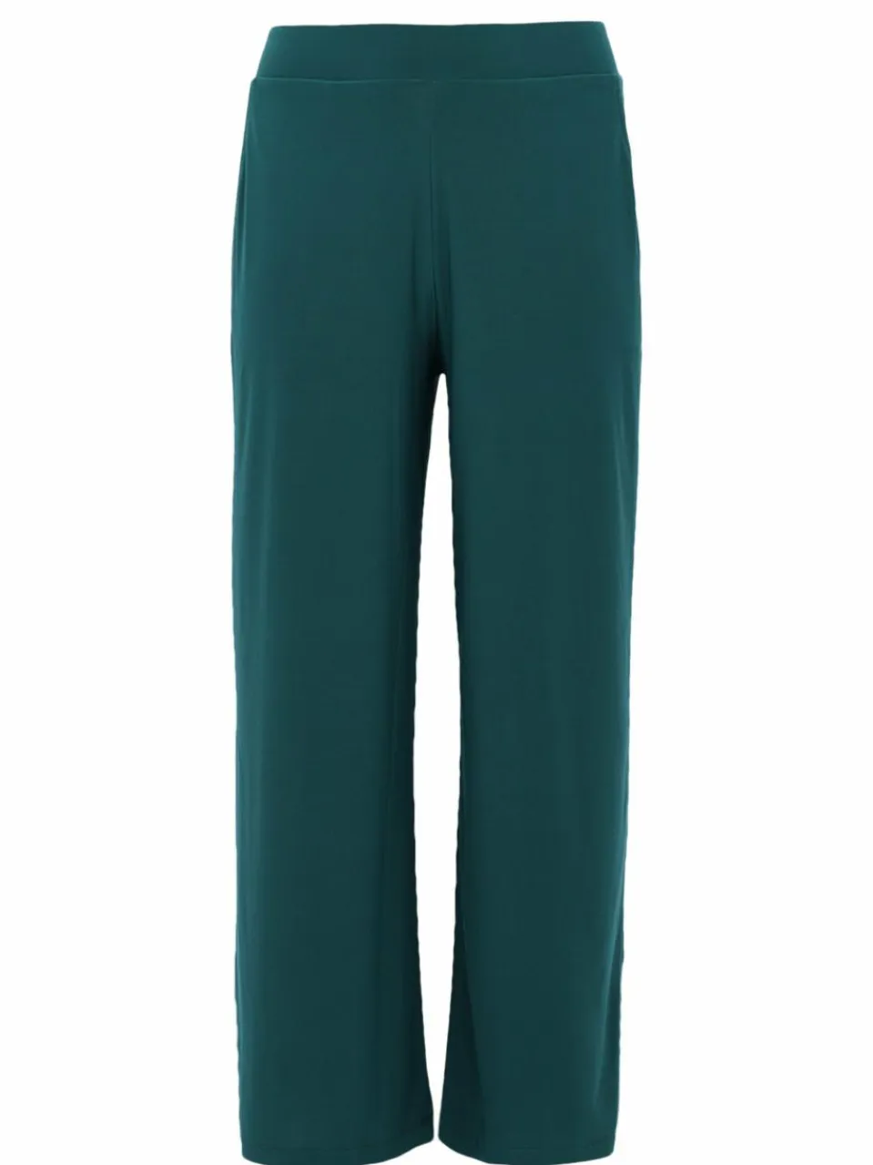 YOEK Hosen<Damen Hose grün uni