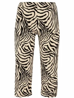 YOEK Hosen<Damen Hose weiß bedruckt