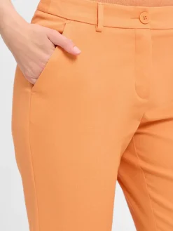 Marie Lund Hosen<Damen Hose aprikot uni