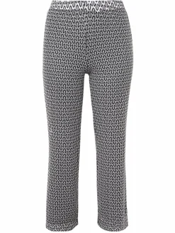 YOEK Hosen<Damen Hose blau bedruckt