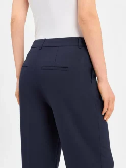 s.Oliver BLACK LABEL Hosen<Damen Hose marine uni