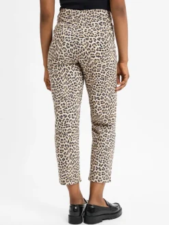 Rich & Royal Hosen|Jeans<Damen Hose braun gemustert