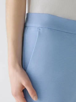 Oui Hosen<Damen Hose hellblau uni