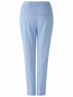 Oui Hosen<Damen Hose hellblau uni