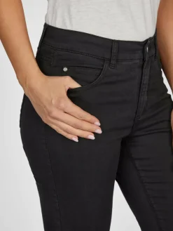 RABE Jeans<Damen Hose schwarz uni