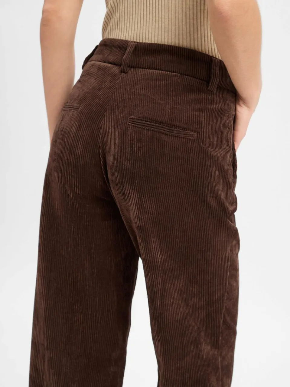 Cambio Hosen<Damen Hose - Amelie schoko uni