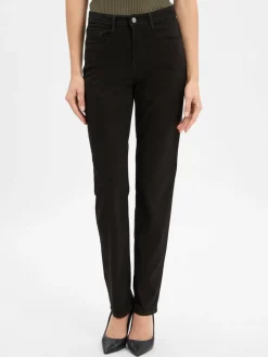 BRAX Jeans<Damen Hose - Carola schwarz uni