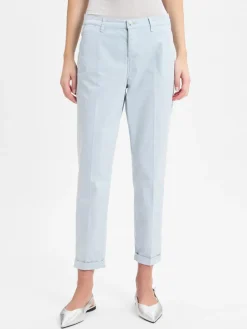 MAC Hosen<Damen Hose - Chino hellblau uni