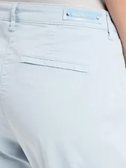 MAC Hosen<Damen Hose - Chino hellblau uni