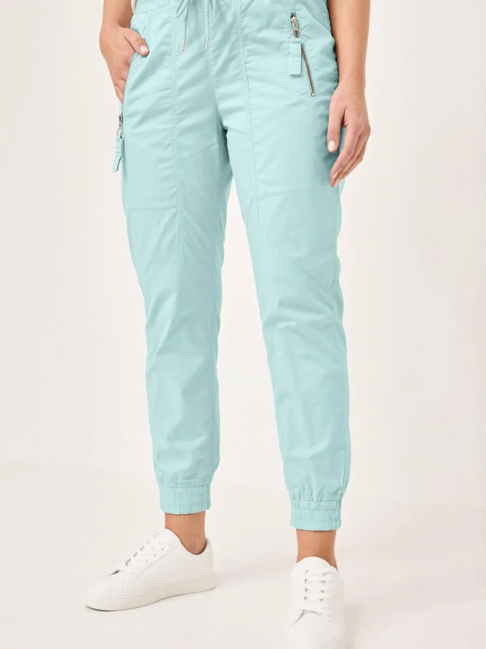 Damen Paddock`s Hosen>Damen Hose - DRAW STRING Relaxed Fit