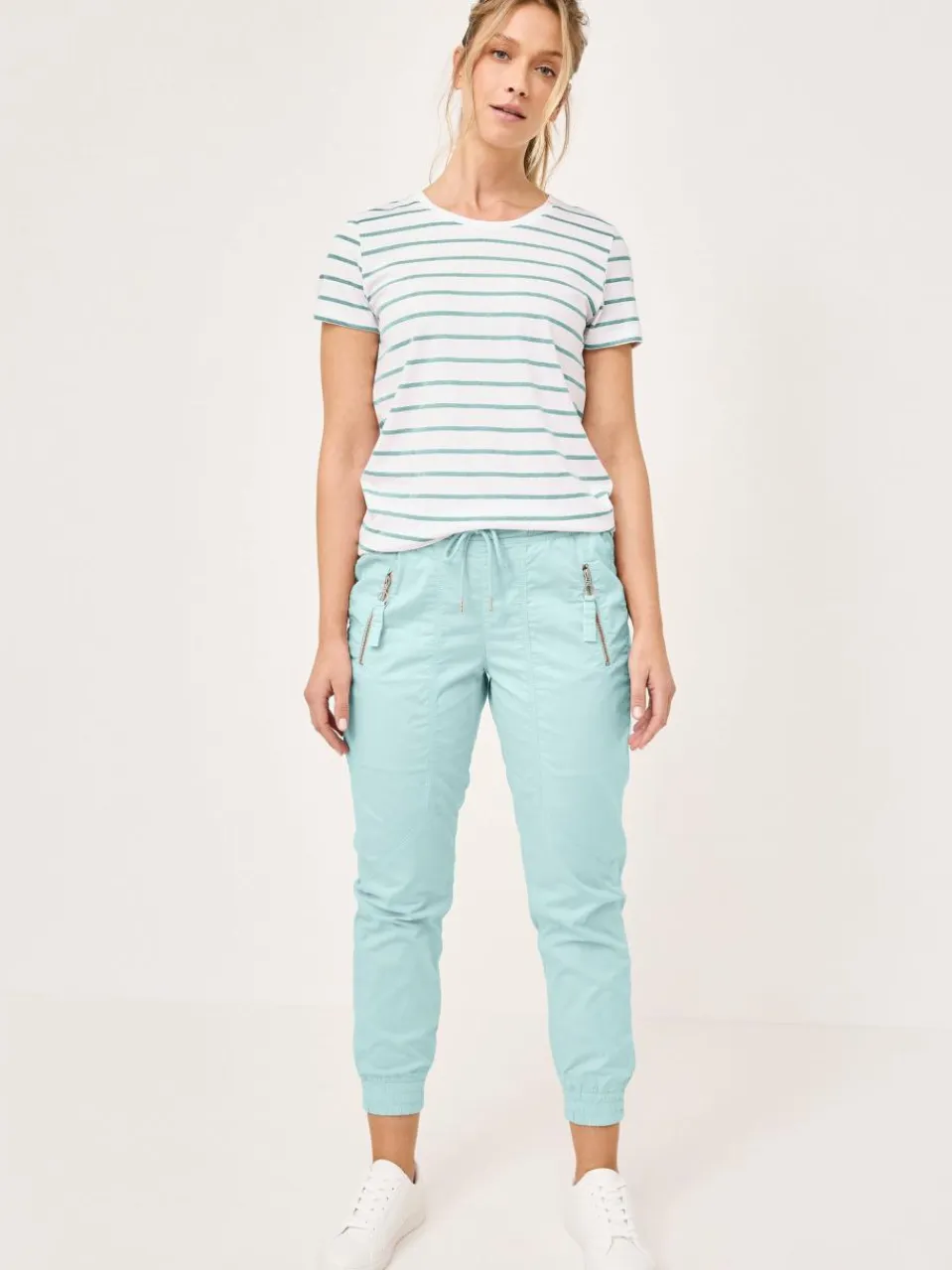 Damen Paddock`s Hosen>Damen Hose - DRAW STRING Relaxed Fit