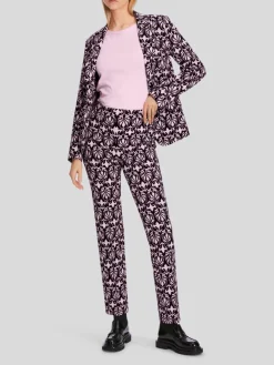 Marc Cain Hosen<Damen Hose - FATSA schwarz gemustert