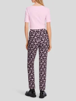 Marc Cain Hosen<Damen Hose - FATSA schwarz gemustert