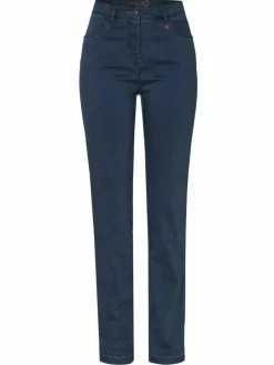 Relaxed Hosen<Damen Hose - Meine beste Freundin blau uni