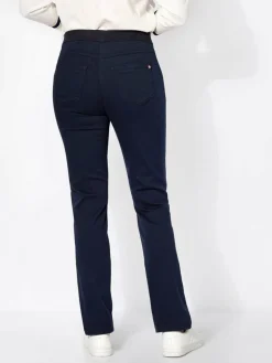 Relaxed Hosen<Damen Hose - My Darling blau uni