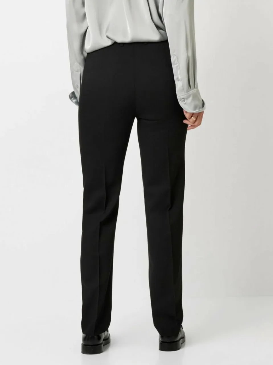 Relaxed Hosen<Damen Hose - Steffi schwarz uni