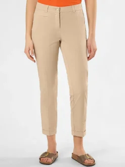 Cambio Hosen<Damen Hose - Stella beige uni