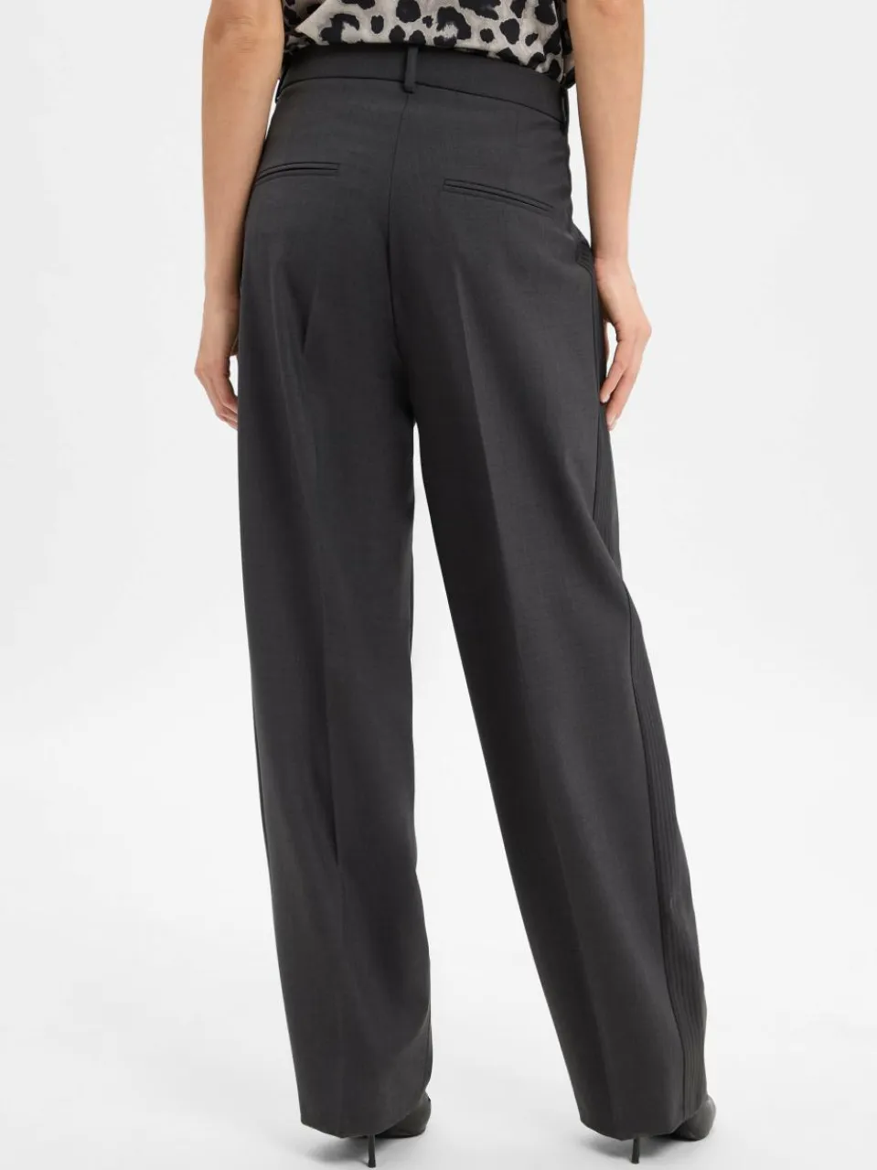 Cambio Hosen<Damen Hose Glam anthrazit uni