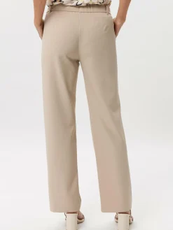 Frank Walder Hosen<Damen Hose MIA beige uni