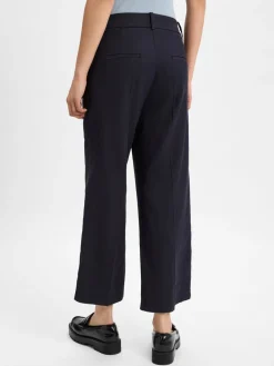 Cambio Hosen<Damen Hose mit Leinenanteil - California marine uni