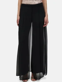 Vera Mont Hosen<Damen Hosenrock schwarz uni