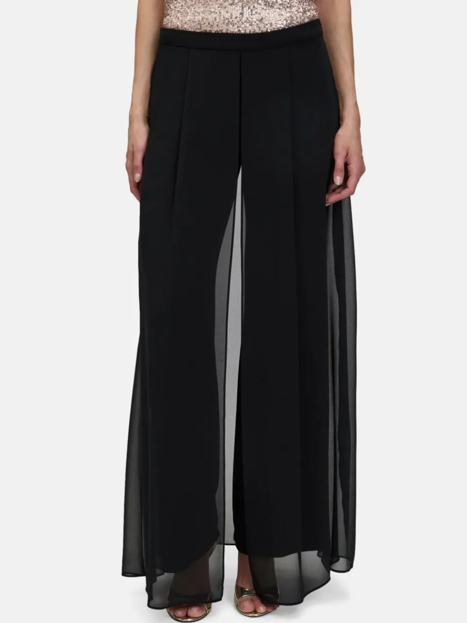 Vera Mont Hosen<Damen Hosenrock schwarz uni