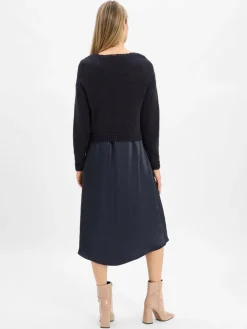 Damen Robe Légère Kleider>Damen 3-in-1 Kleid mit Mohair-Anteil