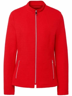 RABE Sweatshirts & Sweatjacken<Damen Jacke rot uni