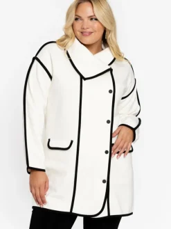 YOEK Jacken & Westen<Damen Jacke ecru uni