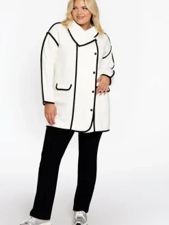 YOEK Jacken & Westen<Damen Jacke ecru uni