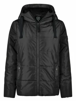 Navigazione Jacken & Westen<Damen Jacke schwarz uni