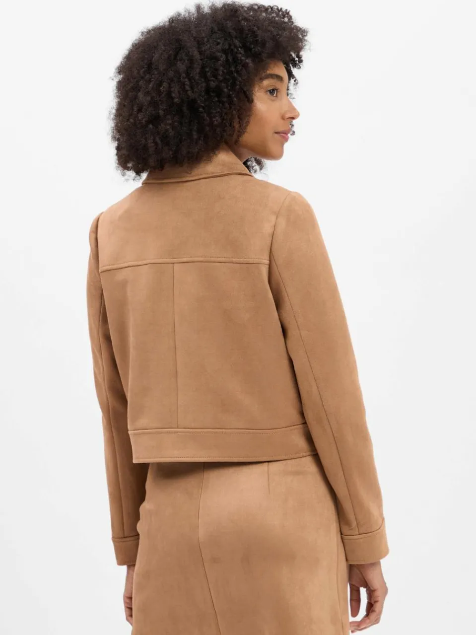 zero Jacken & Westen<Damen Jacke camel uni