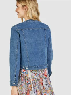 Navigazione Jacken & Westen<Damen Jacke denim uni