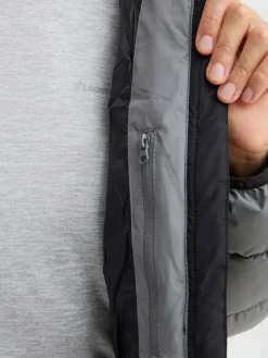 North Bend Jacken & Westen<Damen Jacke - NBSarena grau strukturiert