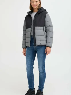 North Bend Jacken & Westen<Damen Jacke - NBSarena grau strukturiert