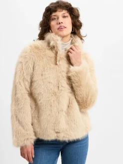 Nümph Jacken & Westen<Damen Jacke - Nuwindy beige uni