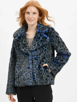 Damen Rich & Royal Jacken & Westen>Damen Jacke aus Kunstfell