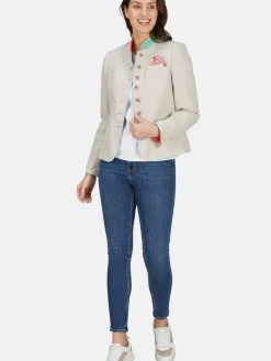 White Label Blazer<Damen Janker beige uni