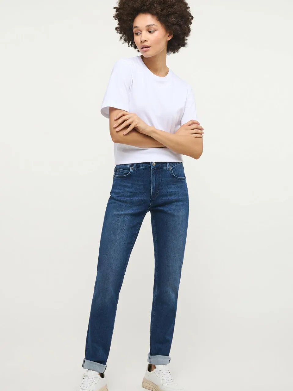 Mustang Jeans<Damen Jeans dark stone uni