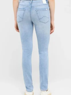 Mustang Jeans<Damen Jeans hellblau uni
