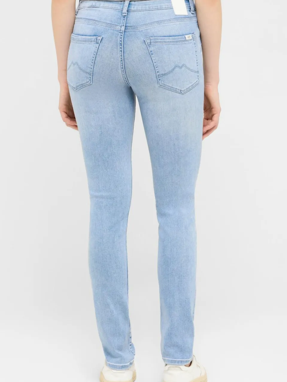 Mustang Jeans<Damen Jeans hellblau uni