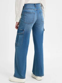 Marie Lund Jeans<Damen Jeans medium stone uni