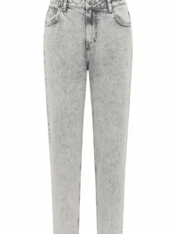 Mustang Jeans<Damen Jeans hellgrau uni