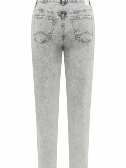 Mustang Jeans<Damen Jeans hellgrau uni