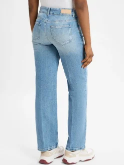 More & More Jeans<Damen Jeans hellblau uni