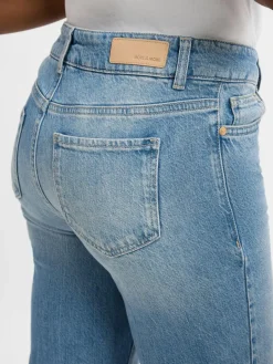 More & More Jeans<Damen Jeans hellblau uni