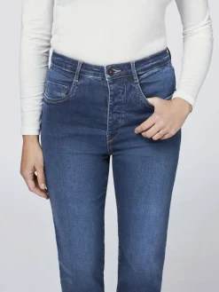 Detto Fatto Jeans<Damen Jeans blau uni