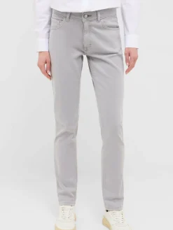 Mustang Jeans<Damen Jeans hellgrau uni